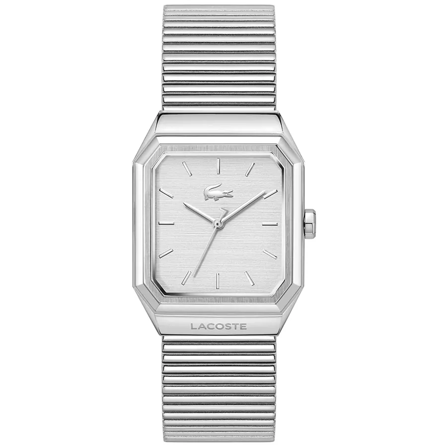 Lacoste Rene 31x32mm White Dial, front view