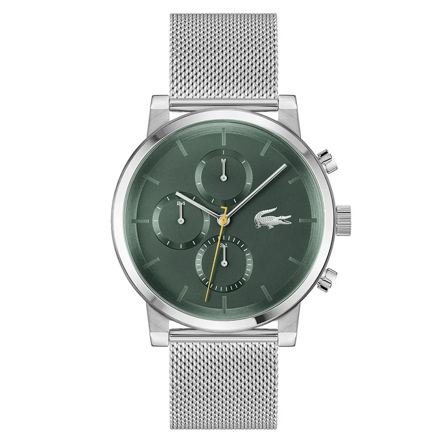 Lacoste Replay 44mm Green Dial, front view