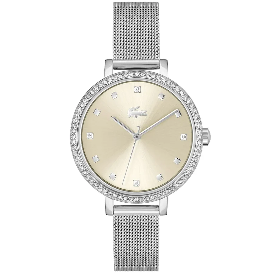 Lacoste Riga 34mm Champagne Dial, front view