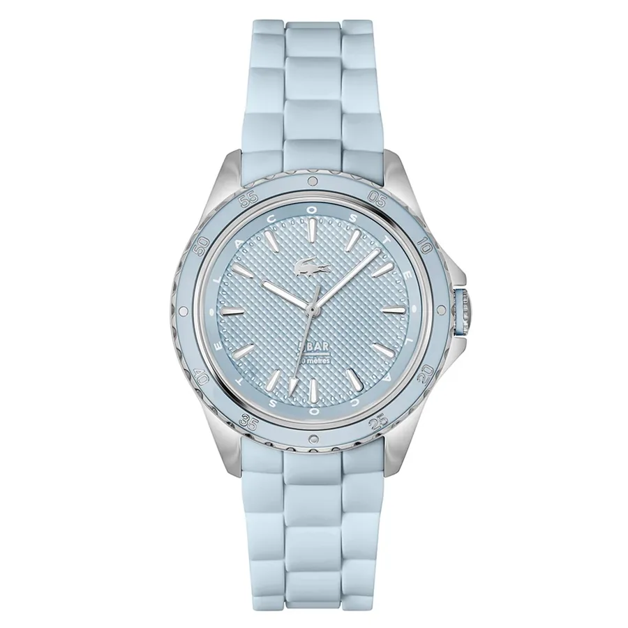 Lacoste Santorini 36mm Blue Dial, Ref. 2001426, front view