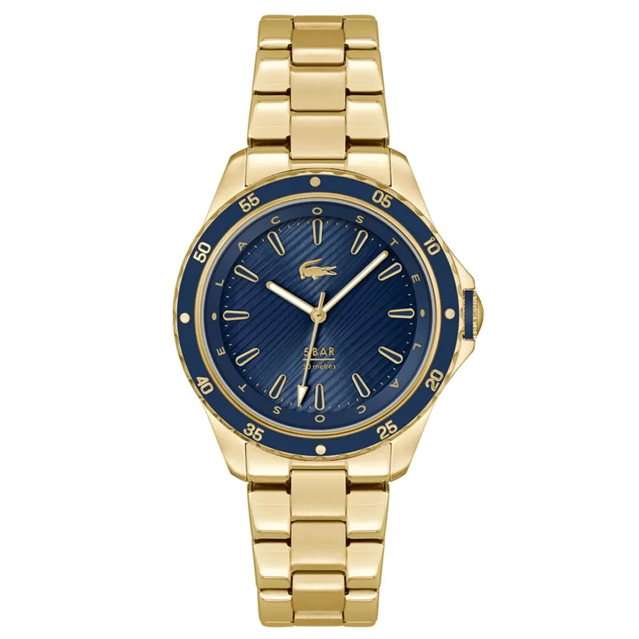 Lacoste Santorini 36mm Blue Dial, Ref. 2001371, front view
