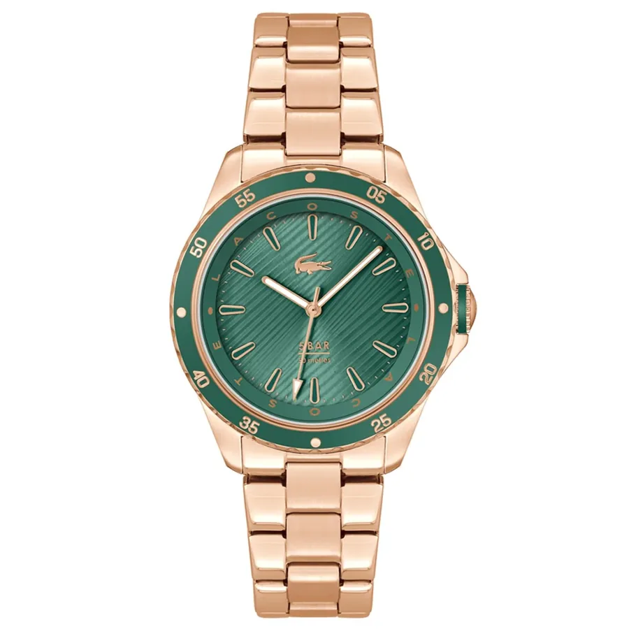 Lacoste Santorini 36mm Green Dial, front view