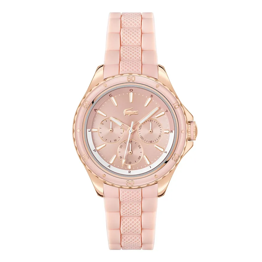 Lacoste Santorini 38mm Pink Dial, front view