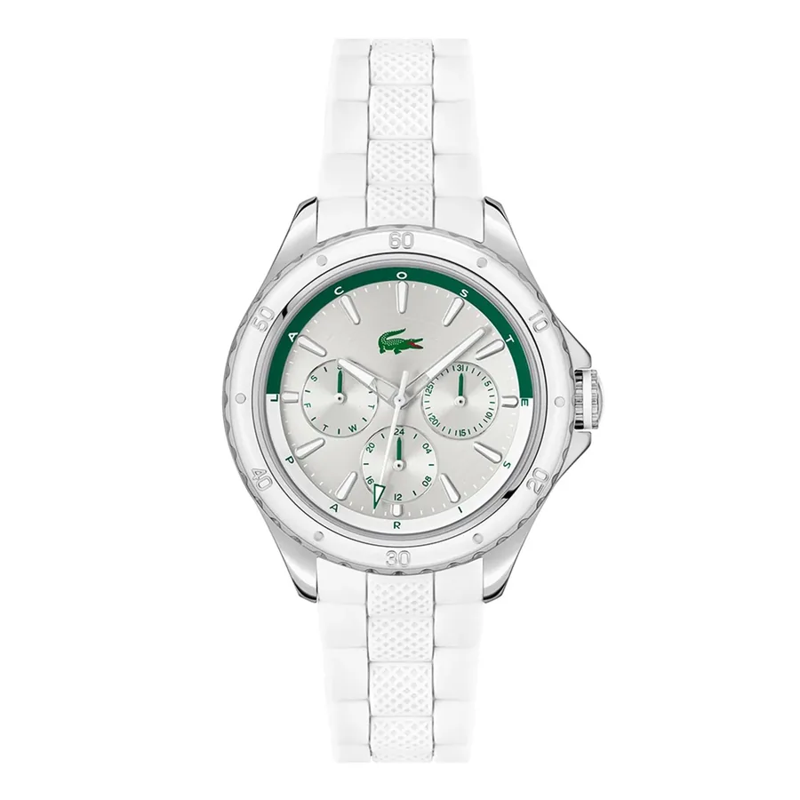 Lacoste Santorini 38mm White Dial, front view