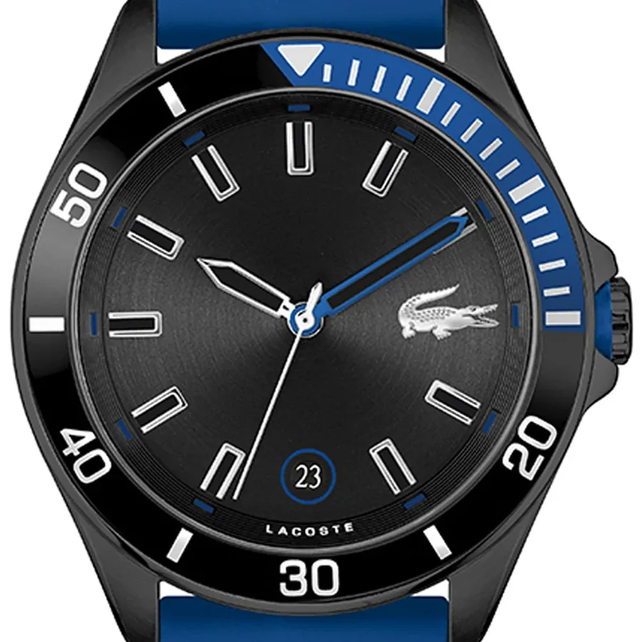 Lacoste Tiebreaker 43mm Black Dial, view 2