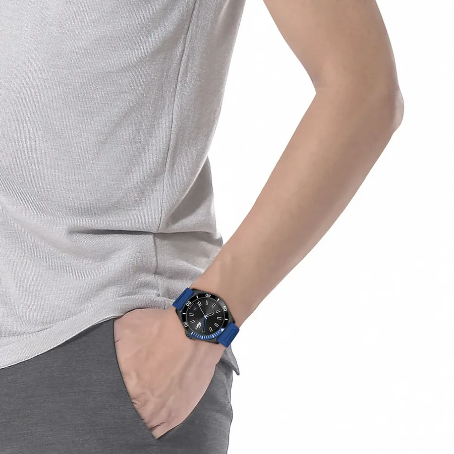 Lacoste Tiebreaker 43mm Black Dial, view 5