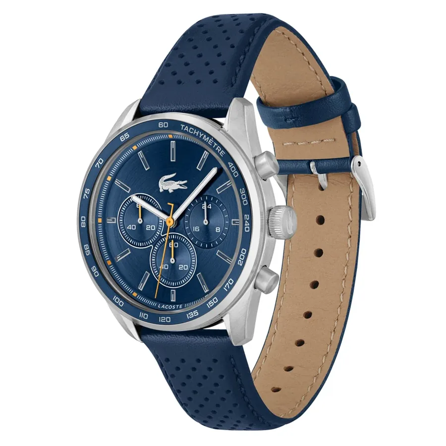 Lacoste Vancouver 42mm Chronograph Blue Dial, view 3