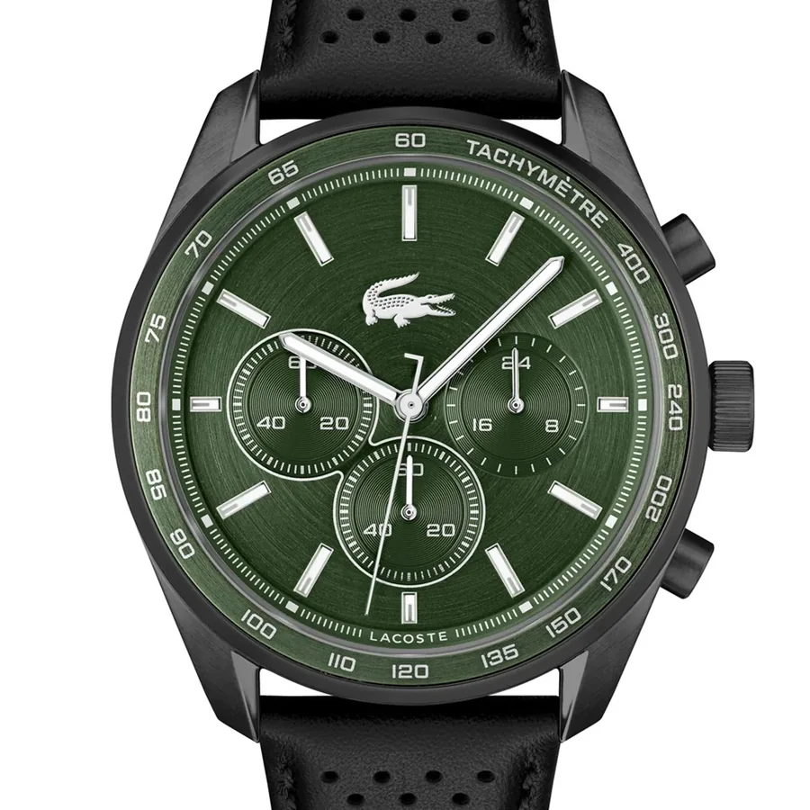 Lacoste Vancouver 42mm Chronograph Green Dial, view 2