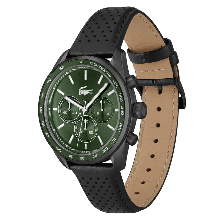 Lacoste Vancouver 42mm Chronograph Green Dial, view 3
