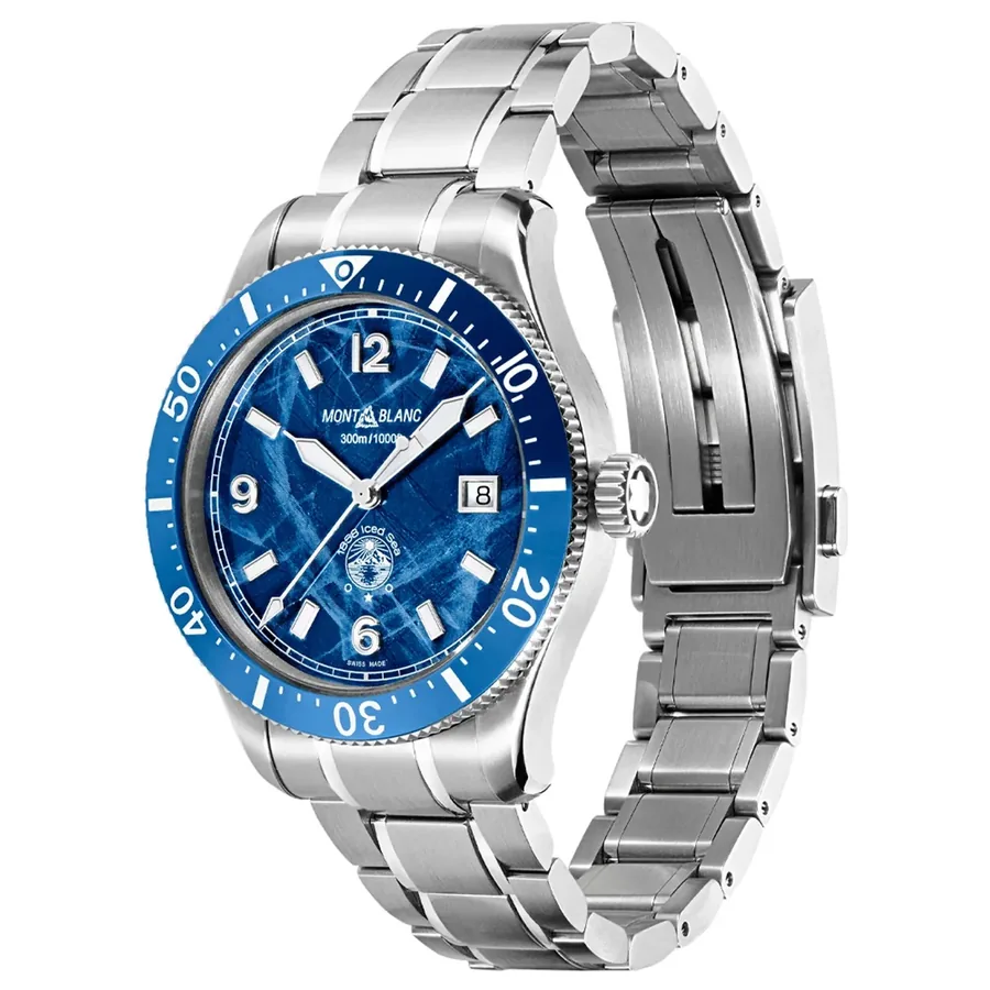 Montblanc 1858 Chronograph Blue Dial, view 4