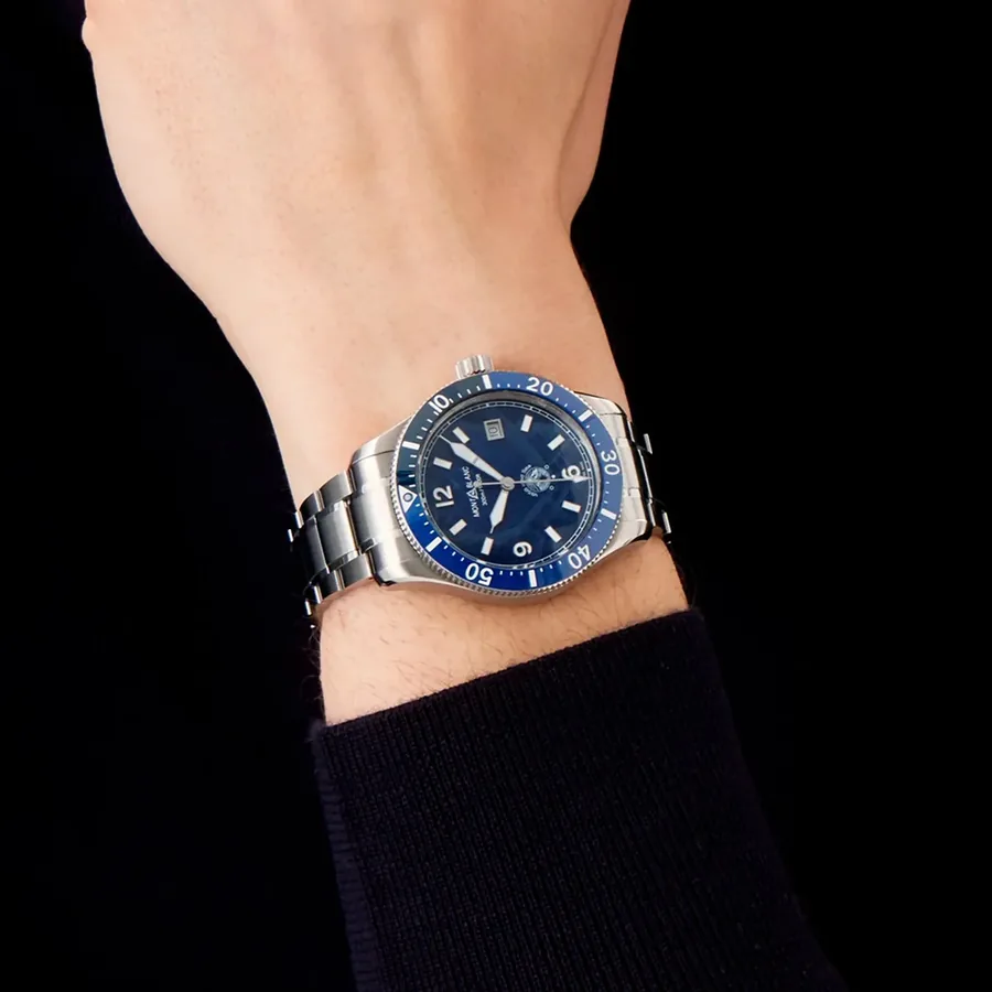 Montblanc 1858 Chronograph Blue Dial, view 7