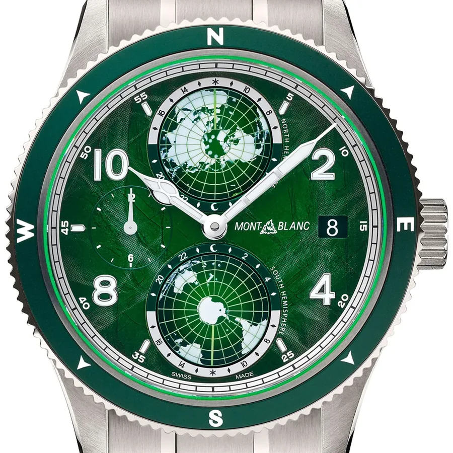Montblanc 42mm Chronograph Green Dial, view 3