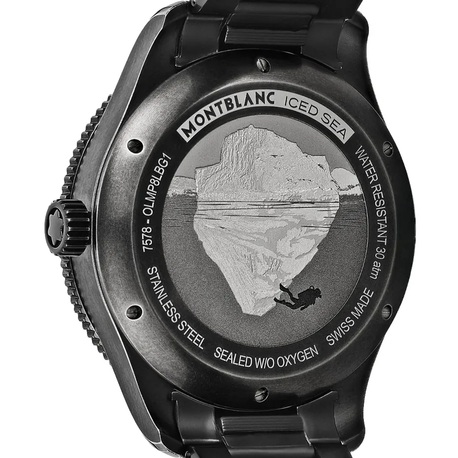 Montblanc Iced Sea 41mm Automatic Black Dial, view 7