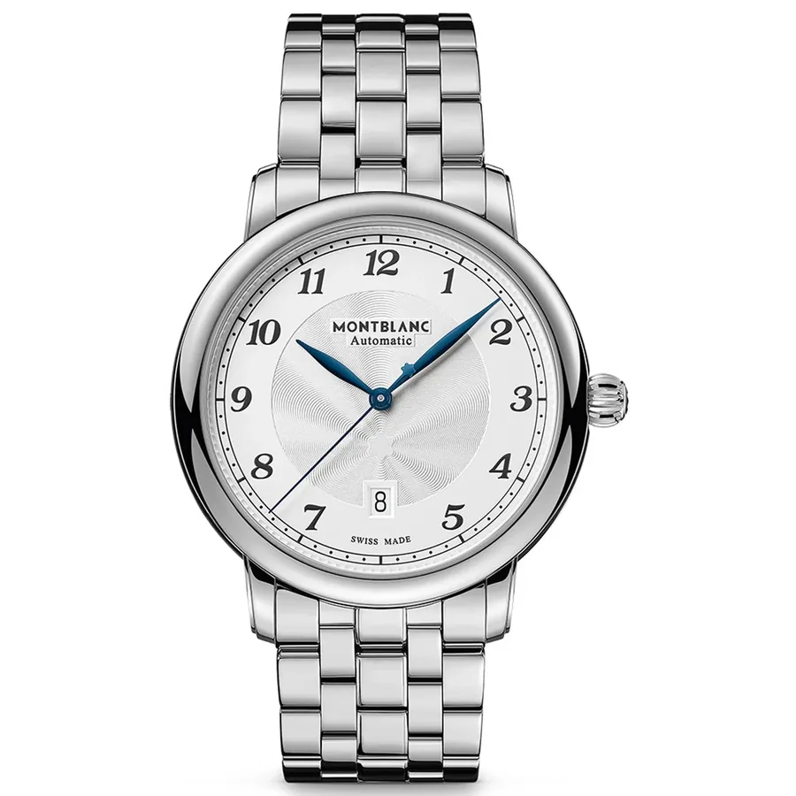 Montblanc Star Legacy 42mm Automatic Silvery White Dial, front view