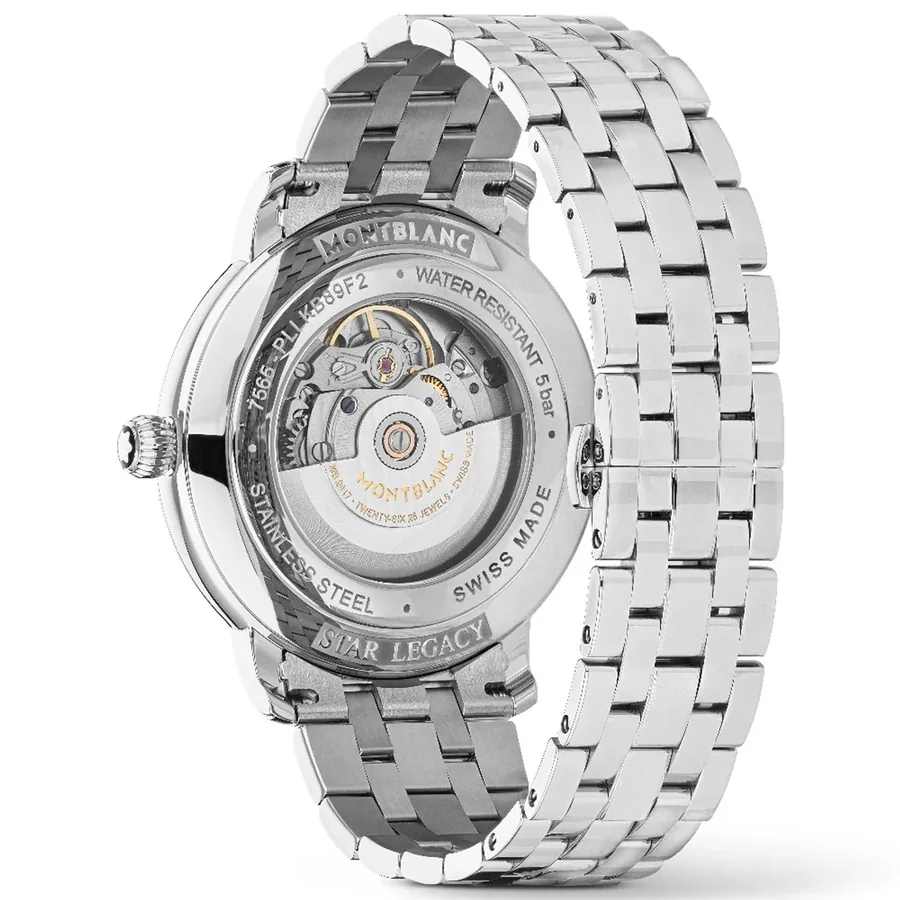 Montblanc Star Legacy 42mm Automatic Silvery White Dial, view 4