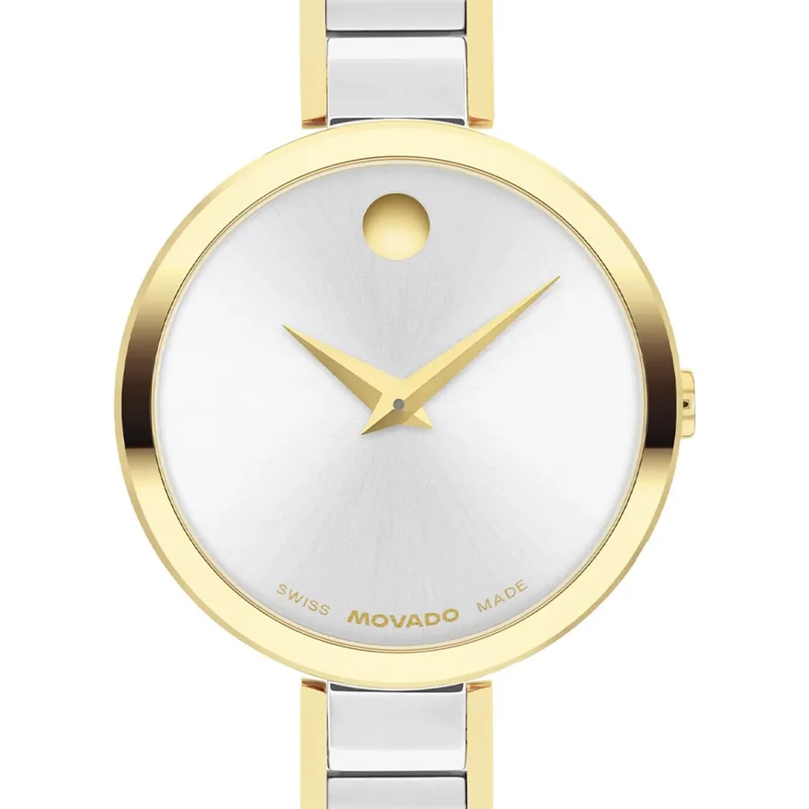 Movado 22mm Silver Dial, view 2