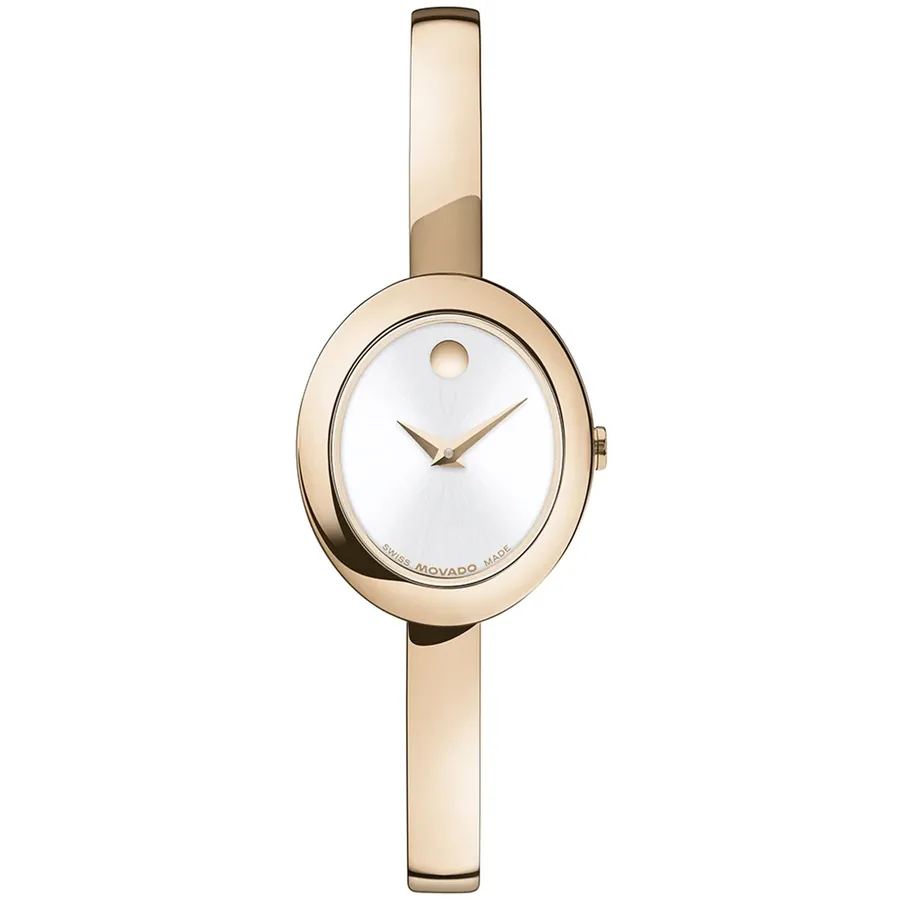 Movado 22x26mm White Dial, front view
