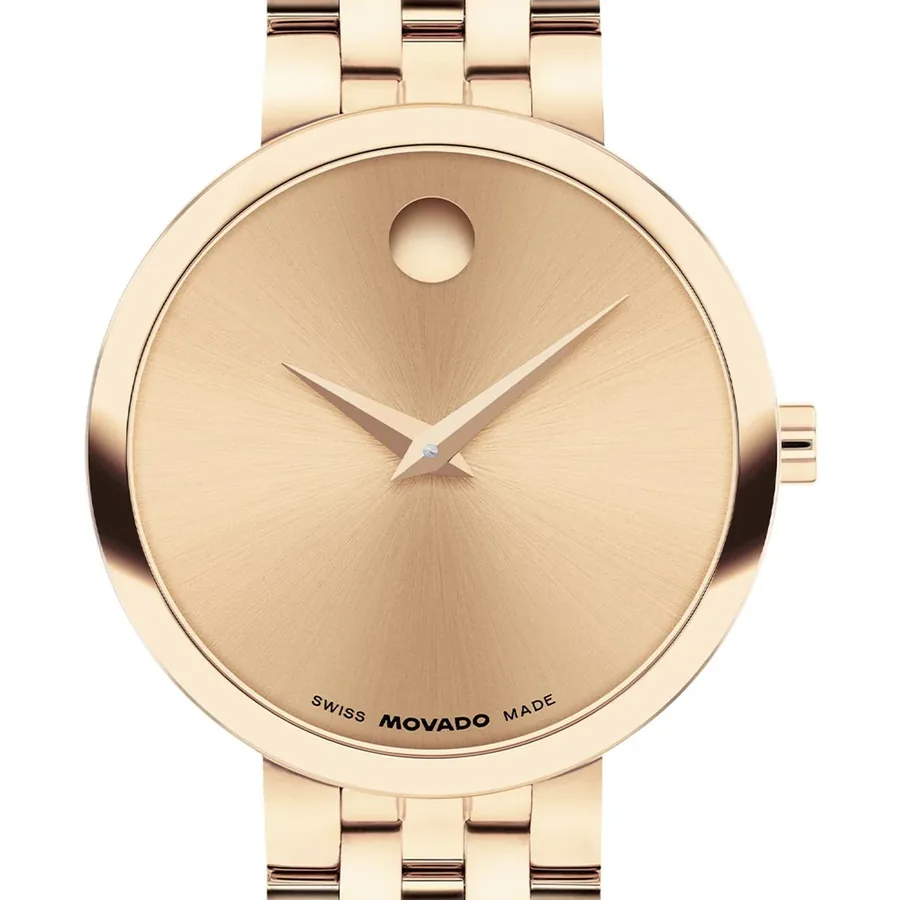 Movado 30mm Rose Gold Dial, view 2
