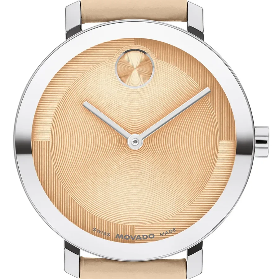 Movado 34mm Peach Dial, view 2