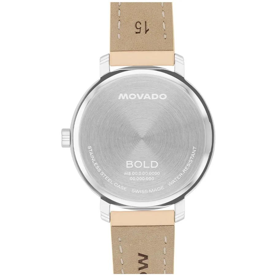 Movado 34mm Peach Dial, view 4