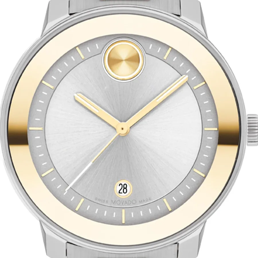 Movado 38mm Silver Dial, view 2