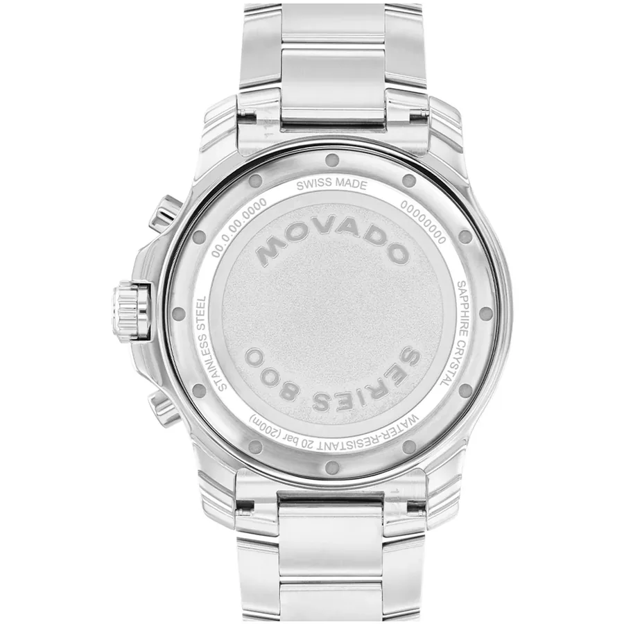 Movado 42mm Chronograph White Dial, view 4
