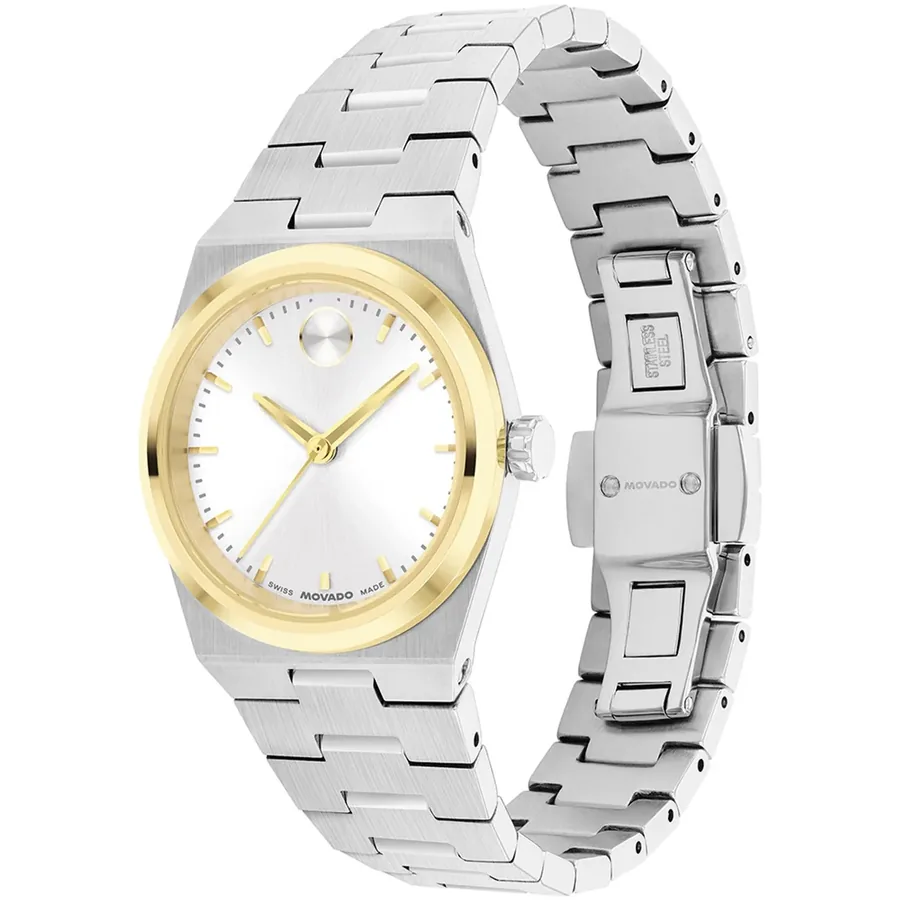 Movado Bold 28mm White Dial, view 3
