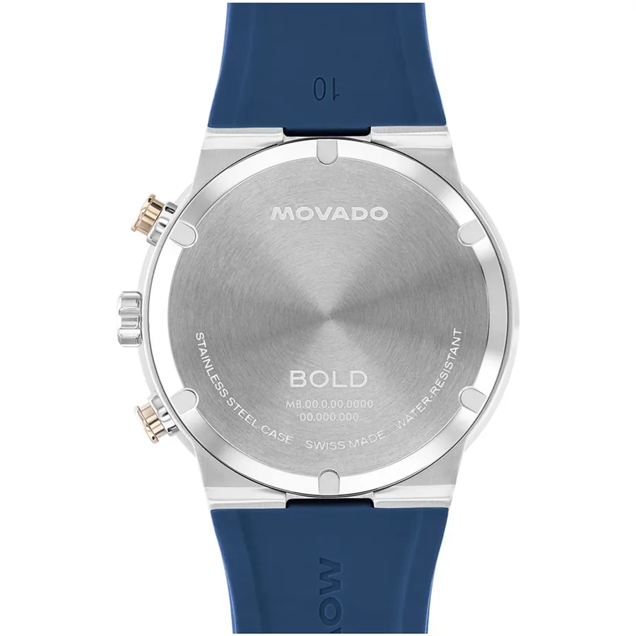 Movado Bold 44mm Chronograph Blue Dial, view 4