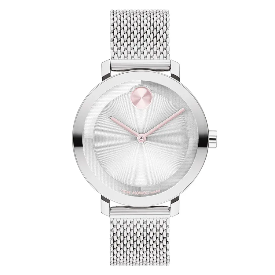 Movado Bold Evolution 2.0 34mm Silver Dial, front view