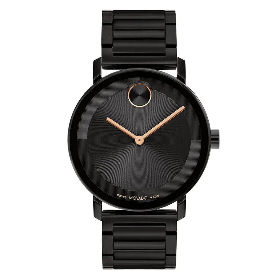 Movado Bold Evolution 2.0 40mm Black Dial, front view