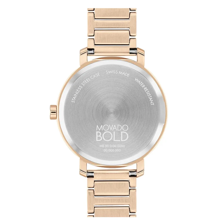 Movado Bold Evolution 34mm Rose Gold Dial, view 4
