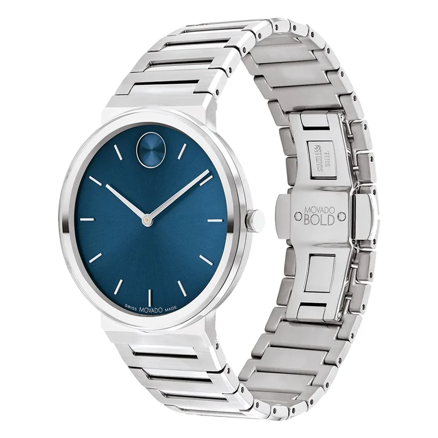 Movado Bold Horizon 40mm Blue Dial, view 3