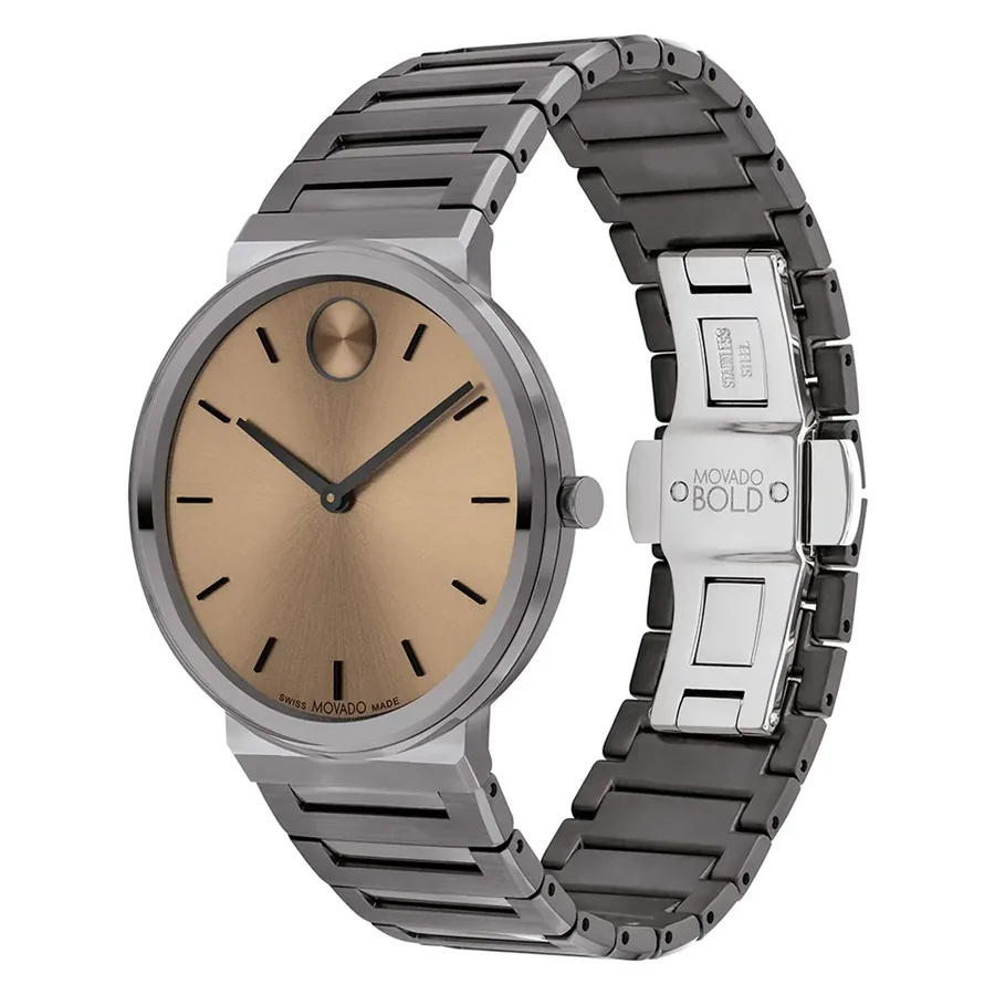 Movado Bold Horizon 40mm Brown Dial, view 3