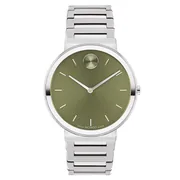Green dial / Silver-tone