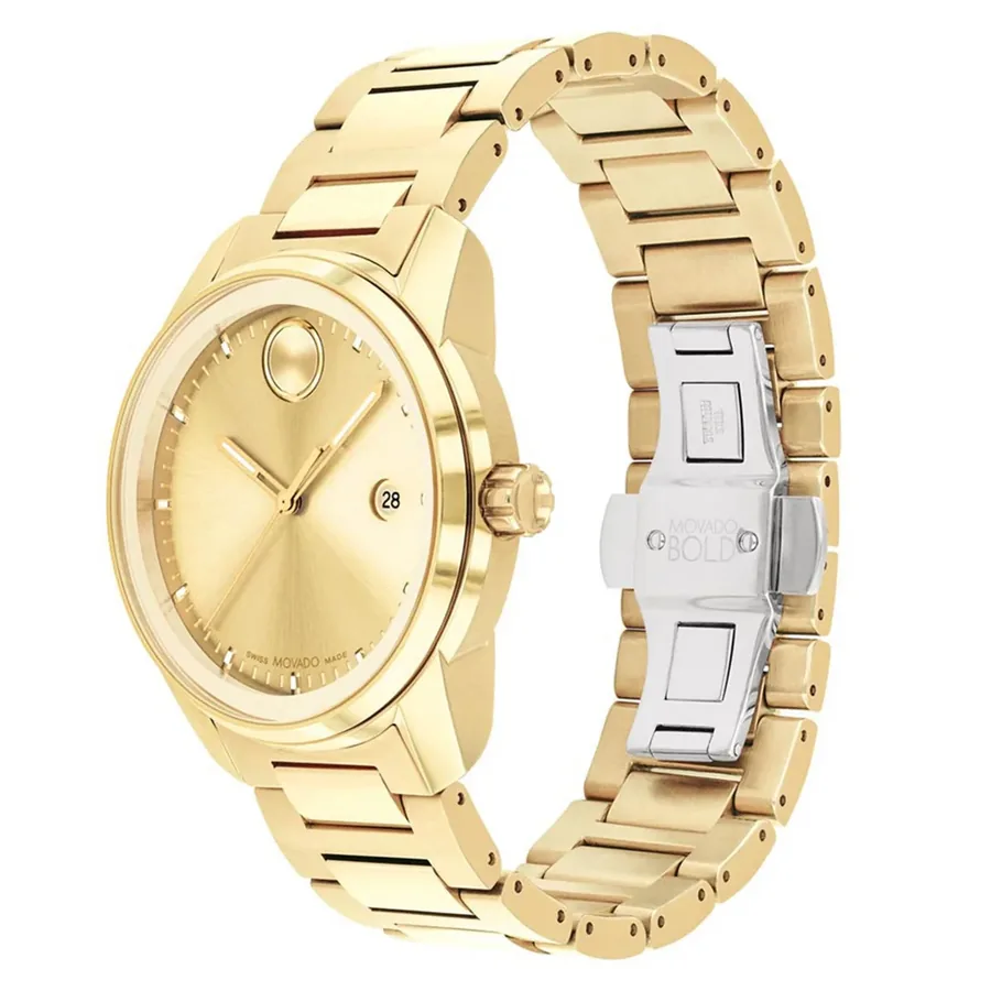 Movado Bold Verso Gold Dial, view 3