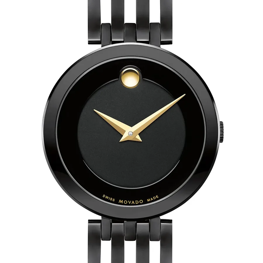 Movado Esperanza 28mm Black Dial, view 2
