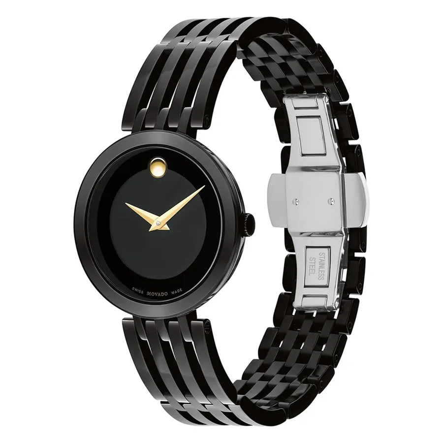Movado Esperanza 28mm Black Dial, view 3