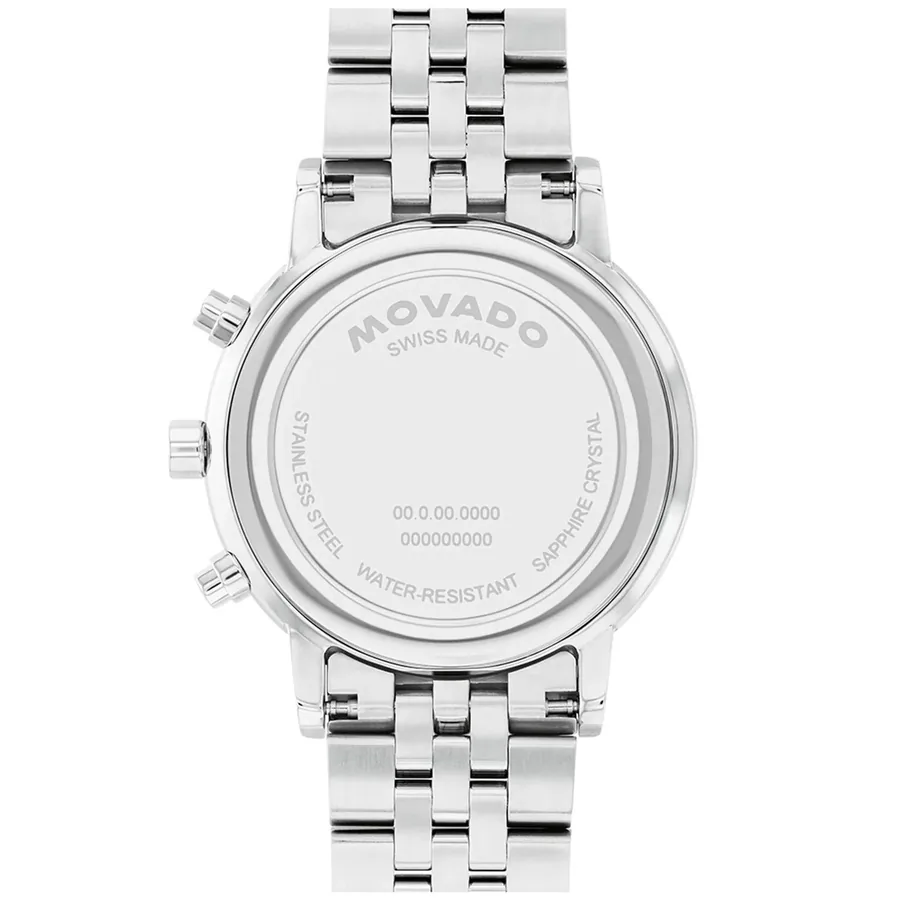 Movado Museum 42mm Chronograph Blue Dial, view 4