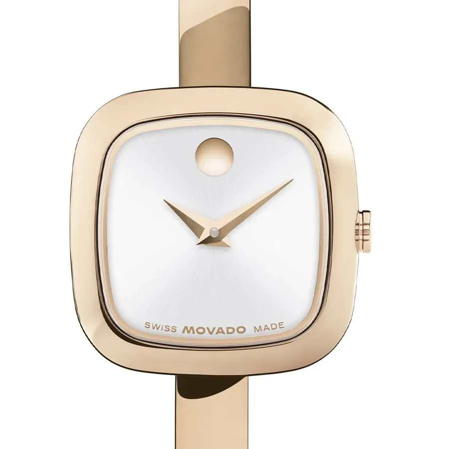 Movado Museum Bangle 21mm White Dial, view 2