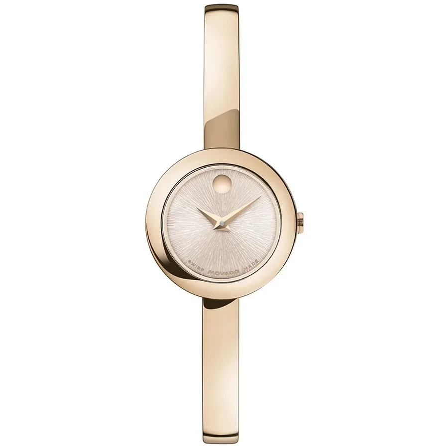 Movado Museum Bangle 22mm White Dial, front view