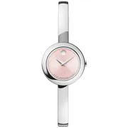 Rose gold dial / Silver-tone