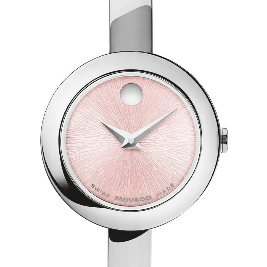 Movado Museum Bangle 22x26mm Rose Gold Dial, view 2