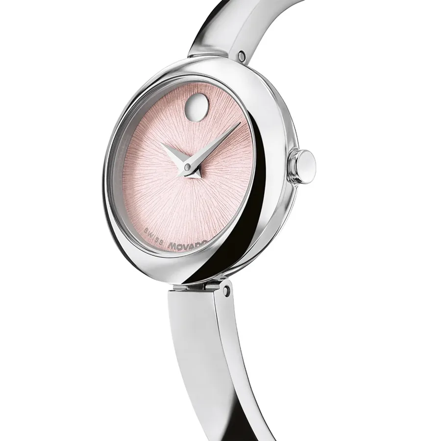Movado Museum Bangle 22x26mm Rose Gold Dial, view 3