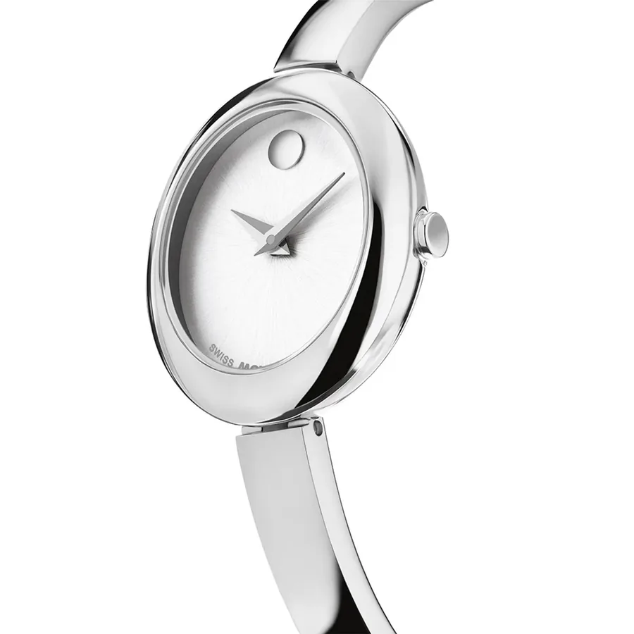 Movado Museum Bangle 22x26mm White Dial, view 3