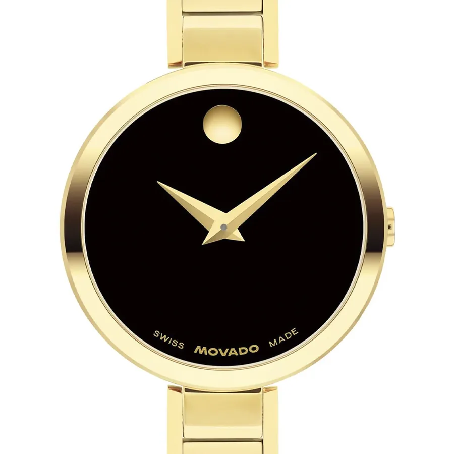 Movado Museum Bangle 24mm Black Dial, view 2