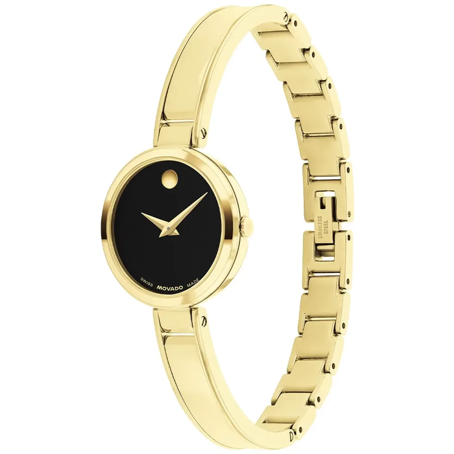 Movado Museum Bangle 24mm Black Dial, view 3