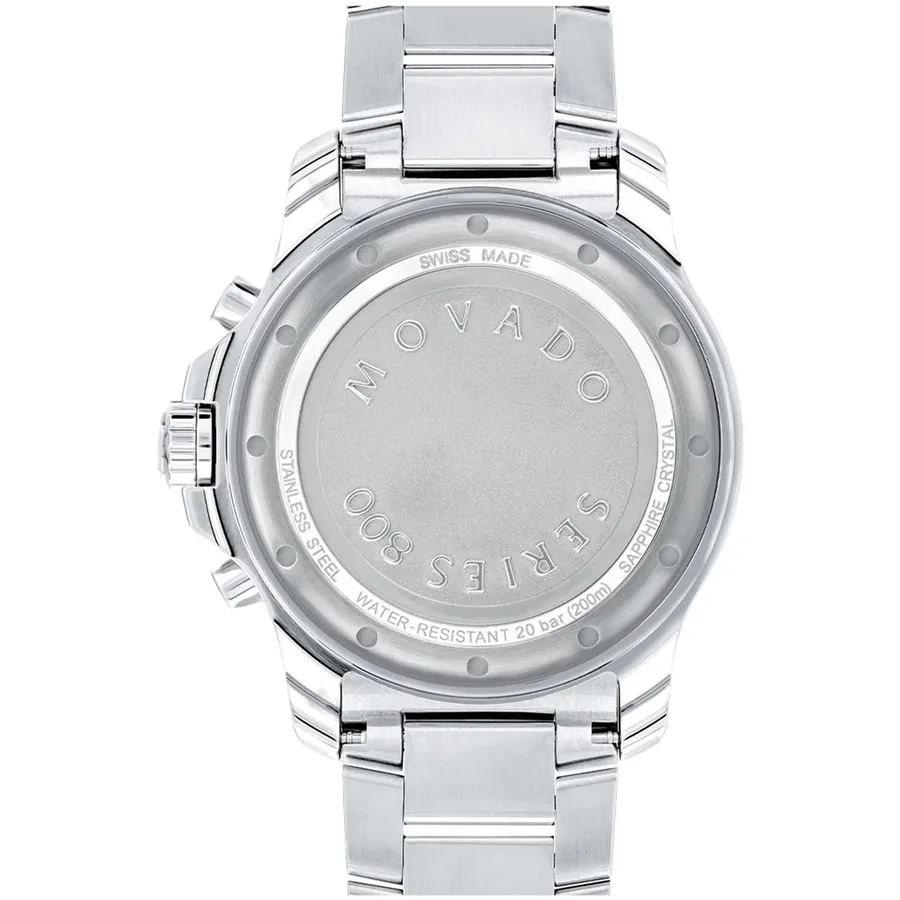Movado Series 800 42mm Chronograph Burgundy Dial, view 4