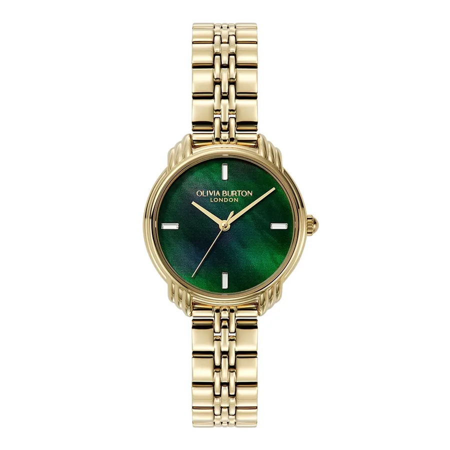 Olivia Burton Art Deco 30mm Mother-of-Pearl Dial, front view