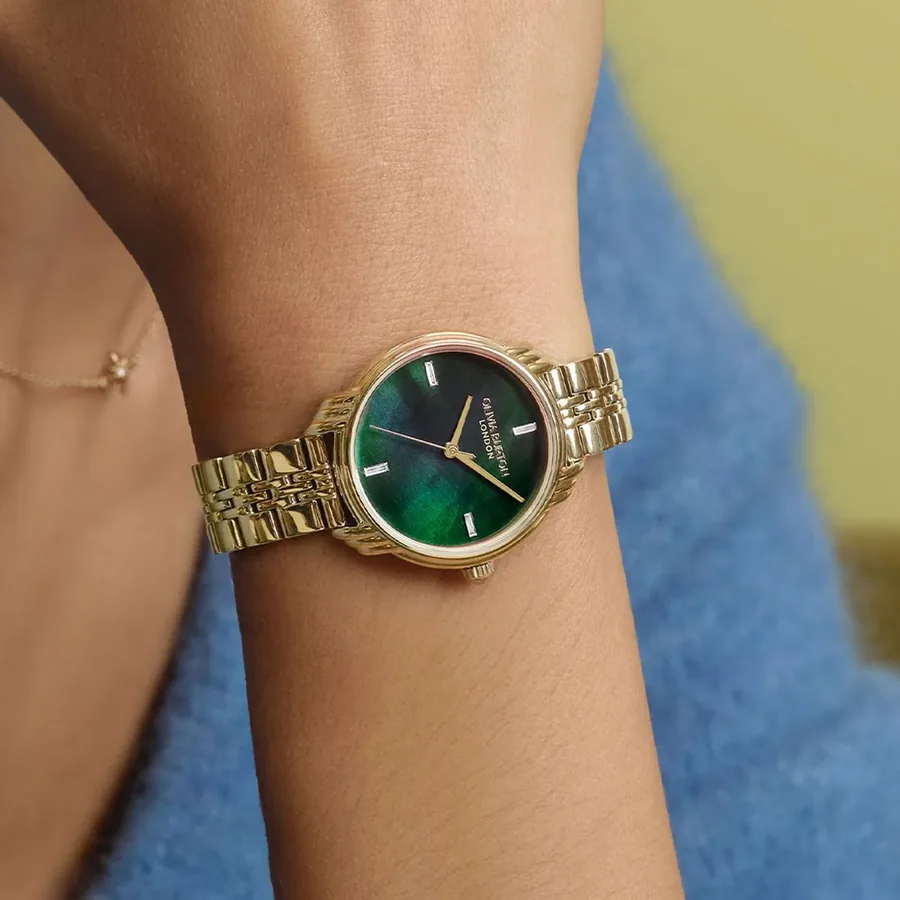 Olivia Burton Art Deco 30mm Mother-of-Pearl Dial, view 2