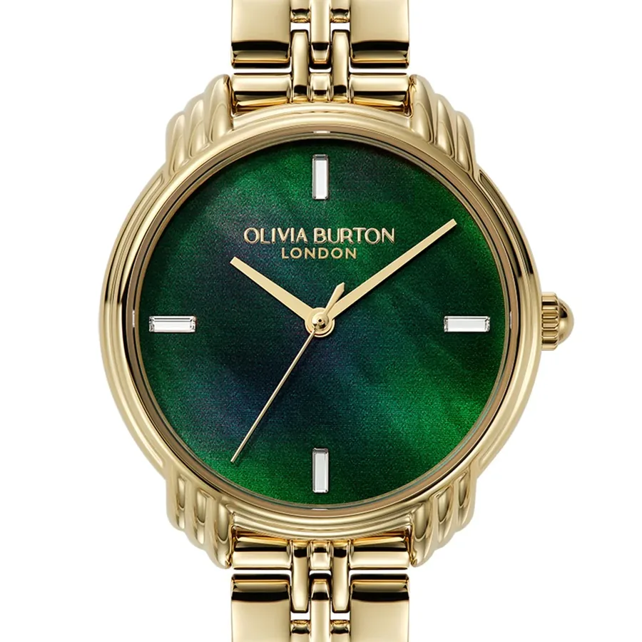Olivia Burton Art Deco 30mm Mother-of-Pearl Dial, view 3